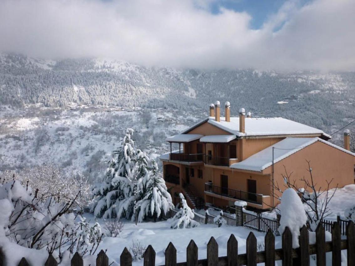 Archontiko Christodoulou Aparthotel Vronterón Buitenkant foto